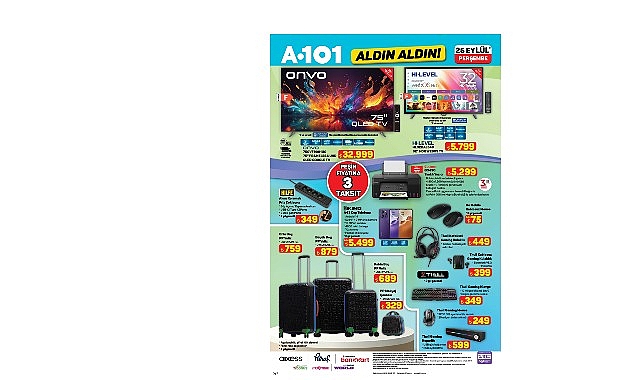 25 Eylül’e Özel Motosiklet Fırsatları A101’de