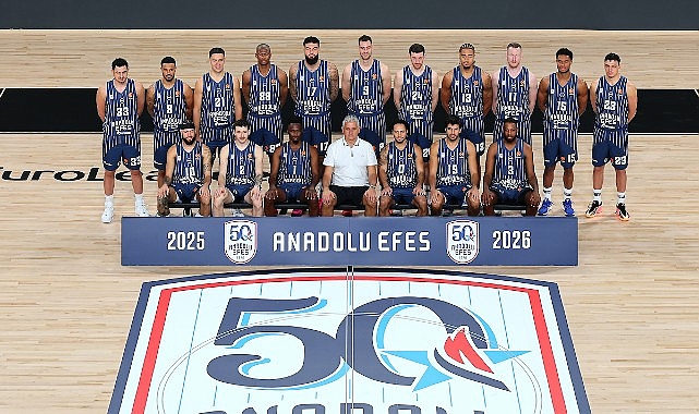 50. Yılını Kutlamaya Hazırlanan Anadolu Efes, 2025–26 Sezonu EuroLeague Medya Günü’nü Basketbol Gelişim Merkezi’nde Gerçekleştirdi