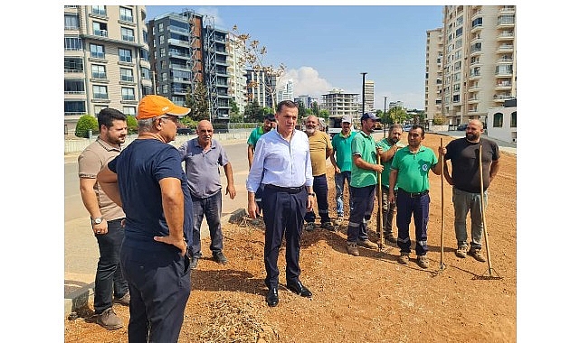 Başkan Abdullah Özyiğit iki mahallede çalışmaları yerinde inceledi