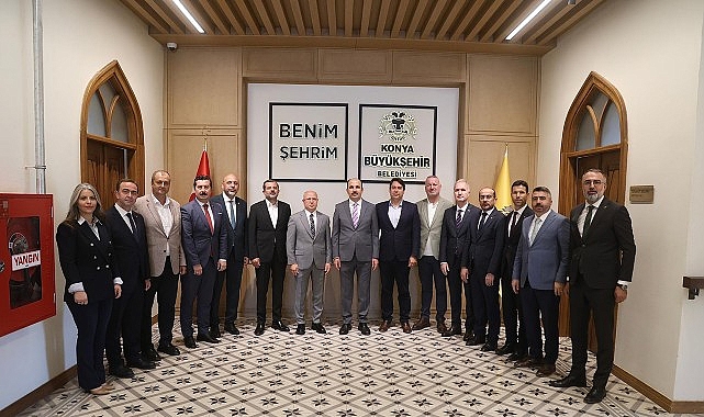 Başkan Altay Bursalı Belediye Başkanlarına Konya Modeli Belediyecilik Çalışmalarını Anlattı