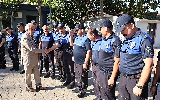 Başkan Şadi Özdemir Zabıta Teşkilatı’nın 199. yılını kutladı