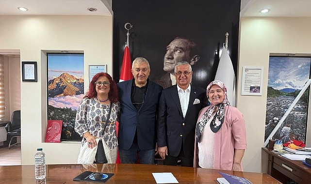 Başkan Topaloğlu’ndan Başkan Çervatoğlu’na ziyaret