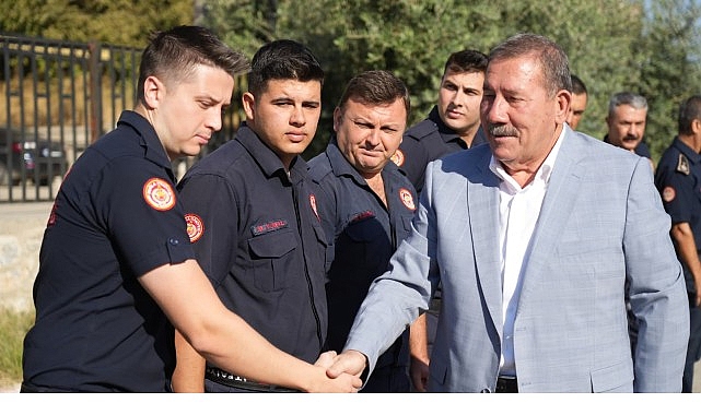 Başkan Topuz, İtfaiye Personelinin Haftasını Kutladı