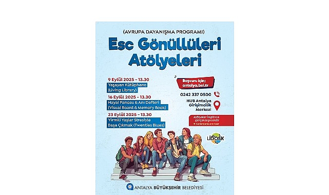 ESC Gönüllüleri Atölyeleri ’ne başvurular başladı