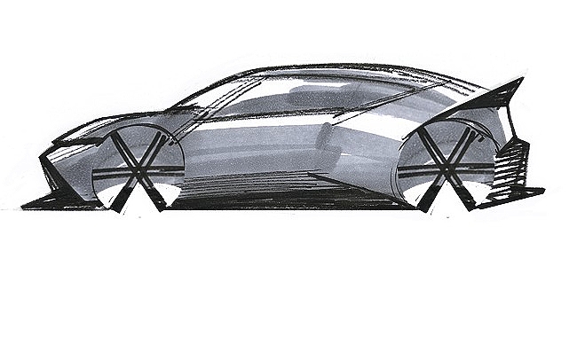 Hyundai, IAA Mobility 2025 Öncesinde Concept THREE’nin İlk Çizimini Paylaştı