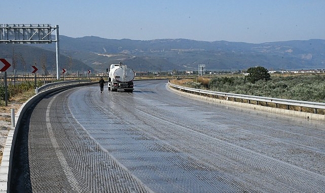 İznik Çevre Yolunda Son Dokunuş