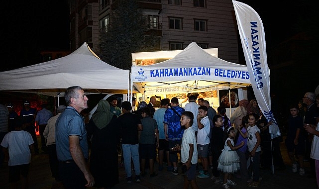 Kahramankazan Belediyesi’nden Mevlit Kandili’nde Lokma İkramı