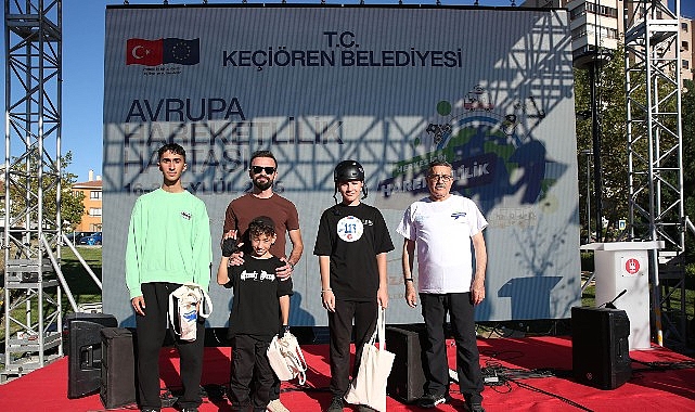 Keçiören’de Avrupa Hareketlilik Haftası coşkusu yaşandı