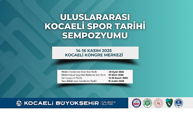 Kocaeli’nin spor tarihi bu sempozyumda