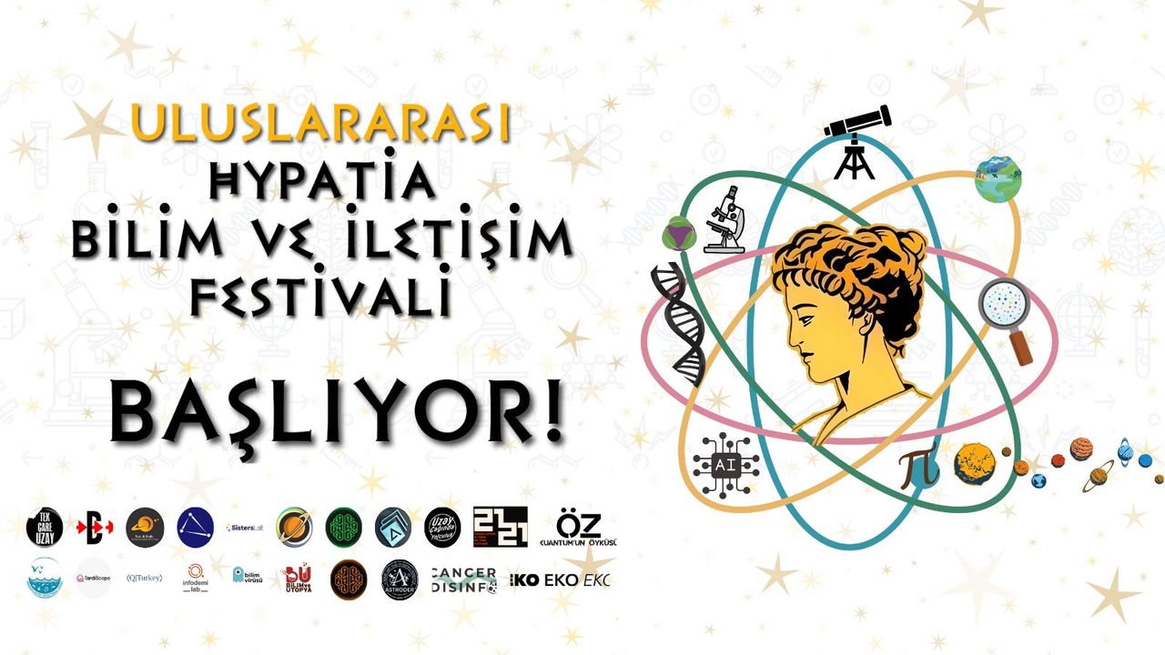 “Uluslararası Hypatia Bilim ve İletişim Festivali” başlıyor