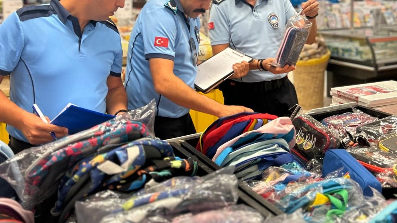 Zabıtadan yeni eğitim öğretim yılı öncesi sıkı denetim