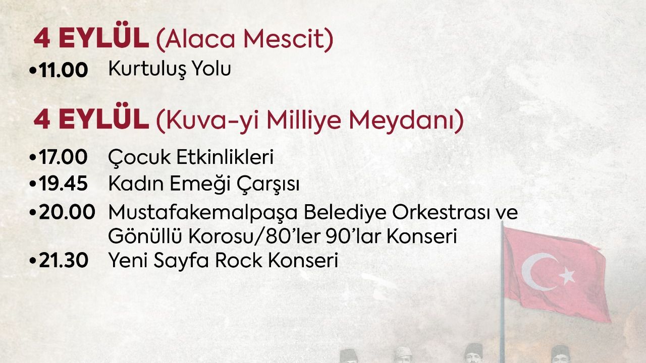 Balıkesir’de kurtuluş coşkusu doyasıya yaşanacak