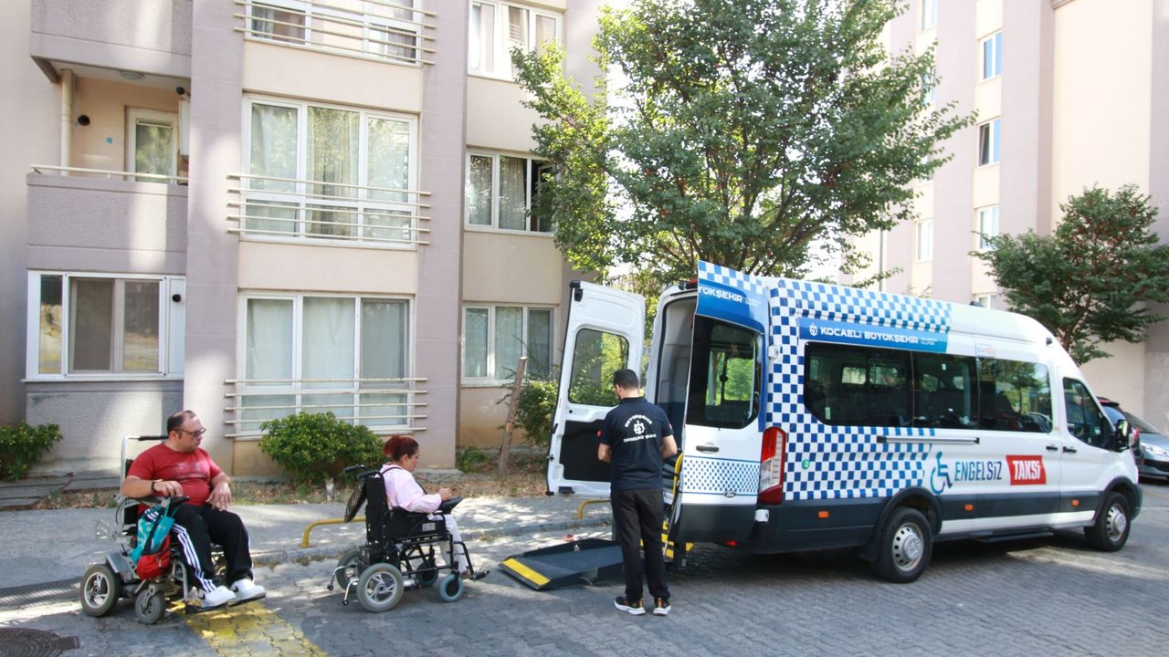 Engelsiz yaşamda Kocaeli Büyükşehir farkı