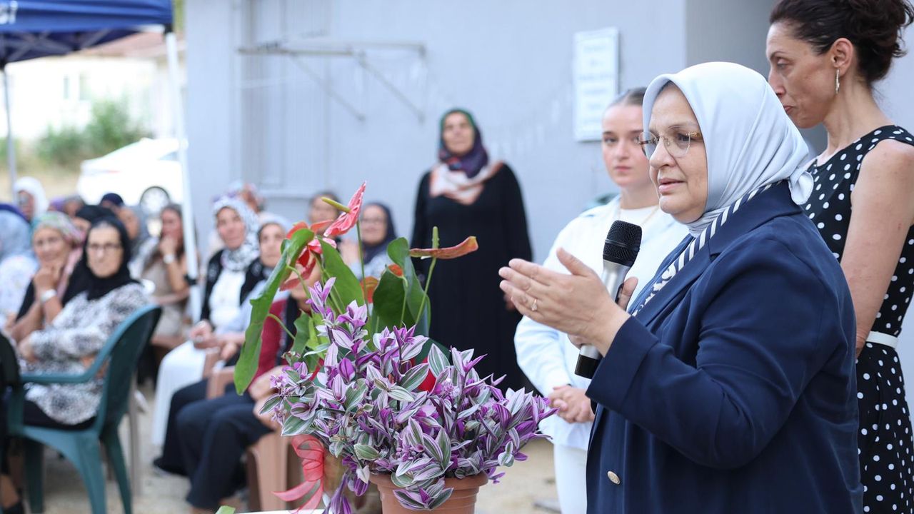 Darıyeri Hasanbey’de kadın emeği ekonomiye kazandırılıyor