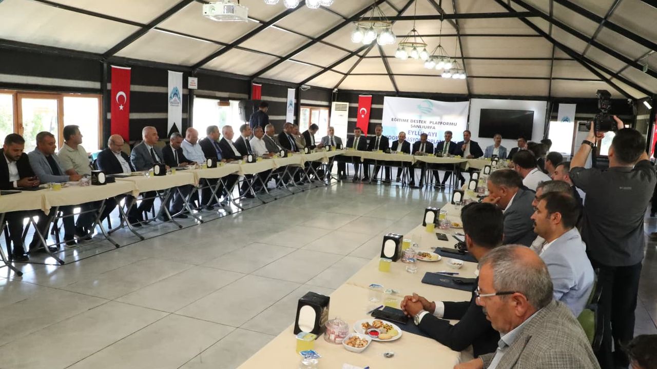 Eğitime Destek Platformu Eyyübiye’de toplandı