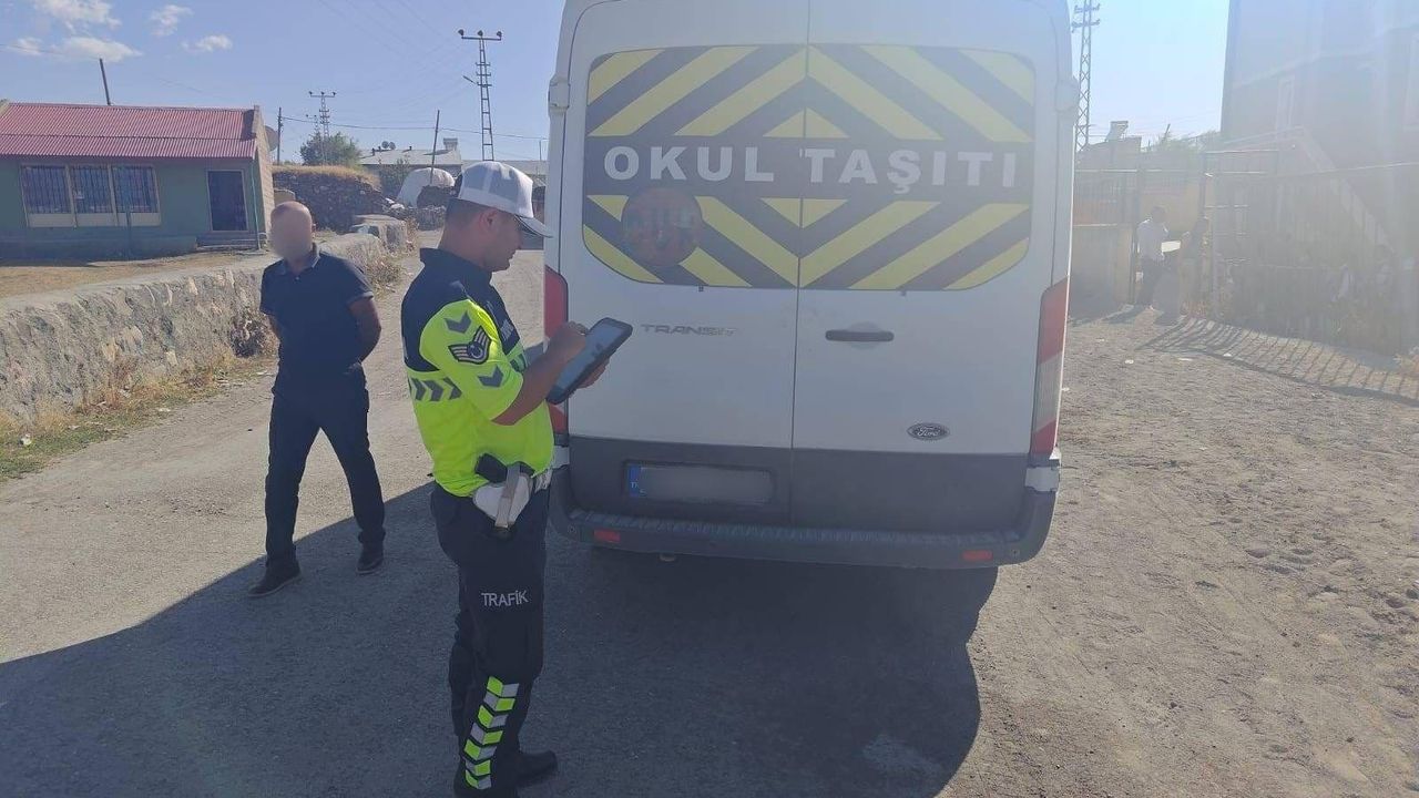 Kars’ta okul servislerine sıkı denetim: Her şey çocuklarımızın güvenliği için