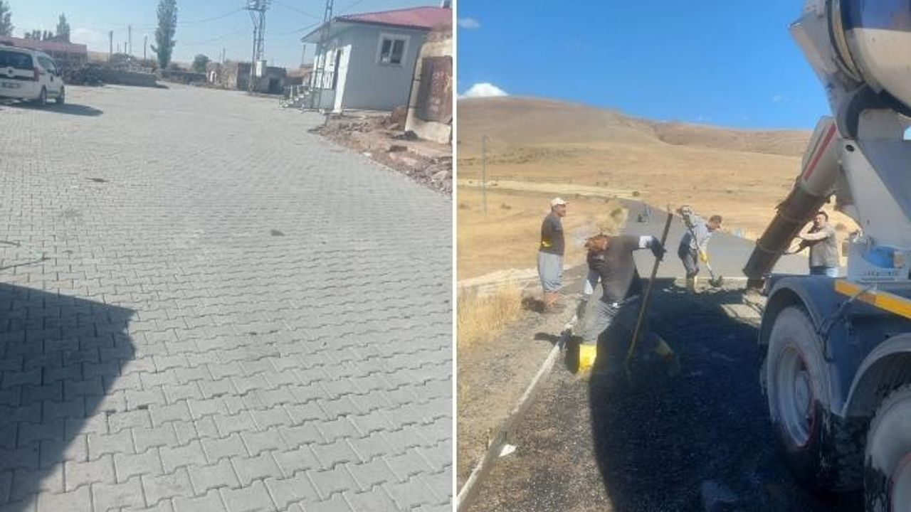 Köylerde altyapı çalışmaları aralıksız devam ediyor