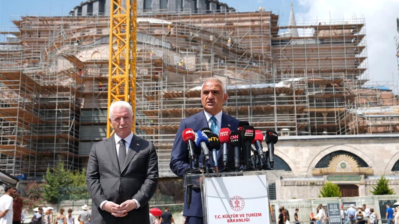 Ayasofya’da Yapay Zeka destekli Güvenlik Sistemi