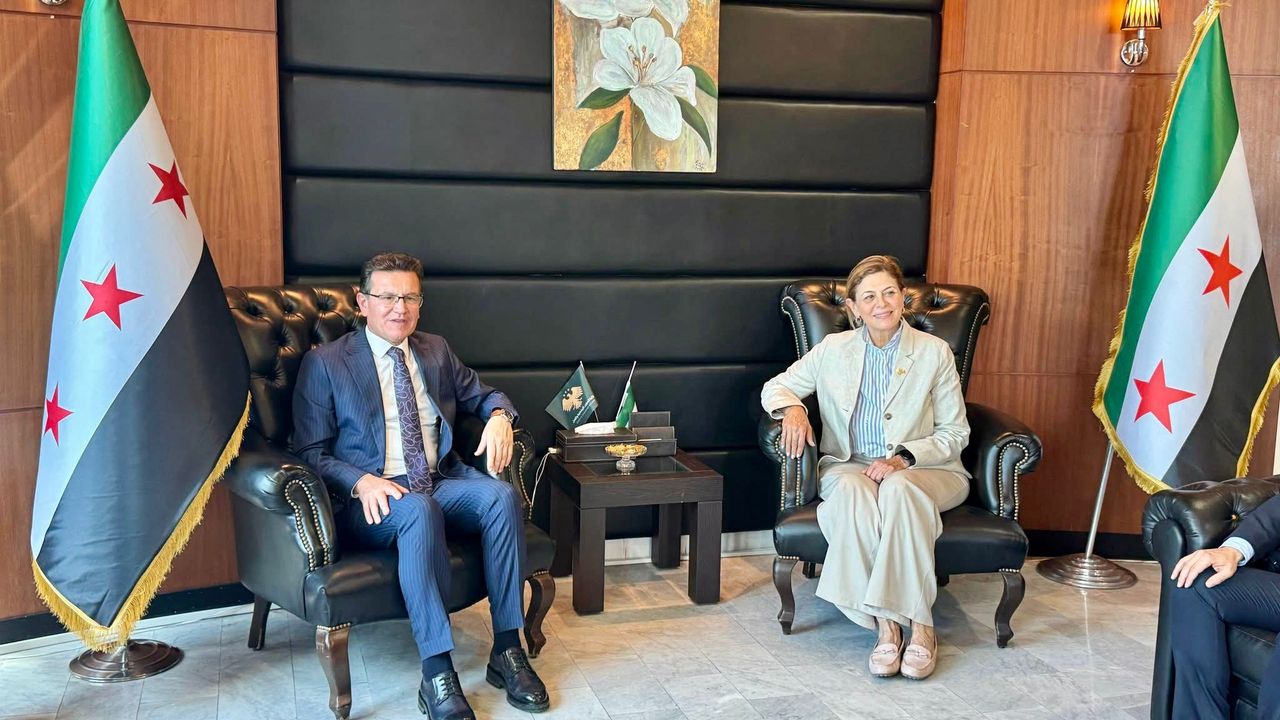 Atay Uslu’dan Şam’da yoğun diplomasi trafiği