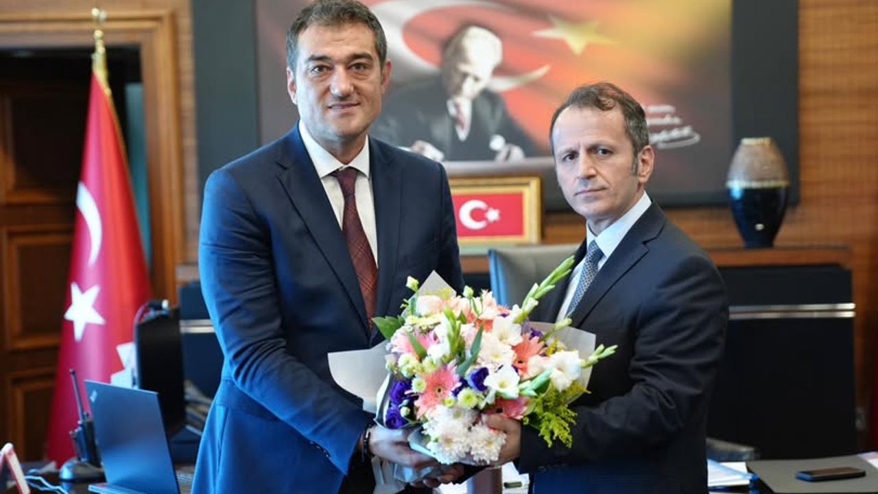 Belediye Başkanı Fuat Köse’den yeni Emniyet Müdürü Ferhat Aktaş’a ziyaret