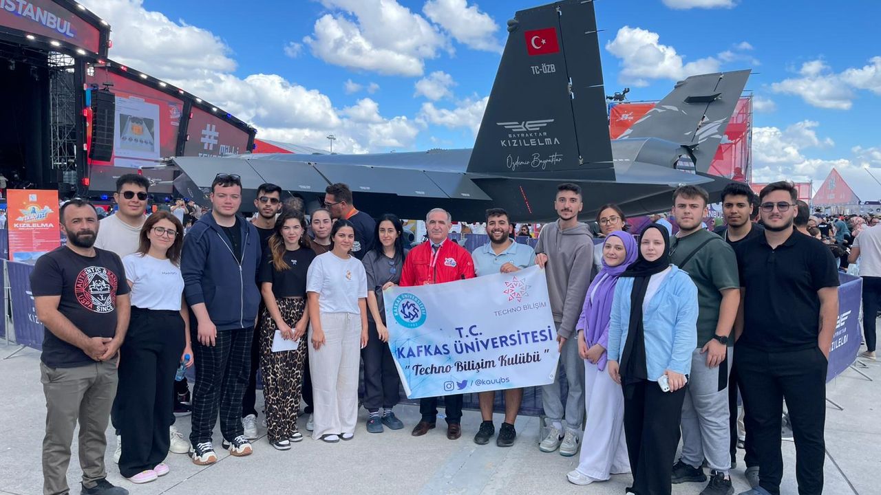 Kars Kafkas Üniversitesi, Teknofest 2025’e katıldı