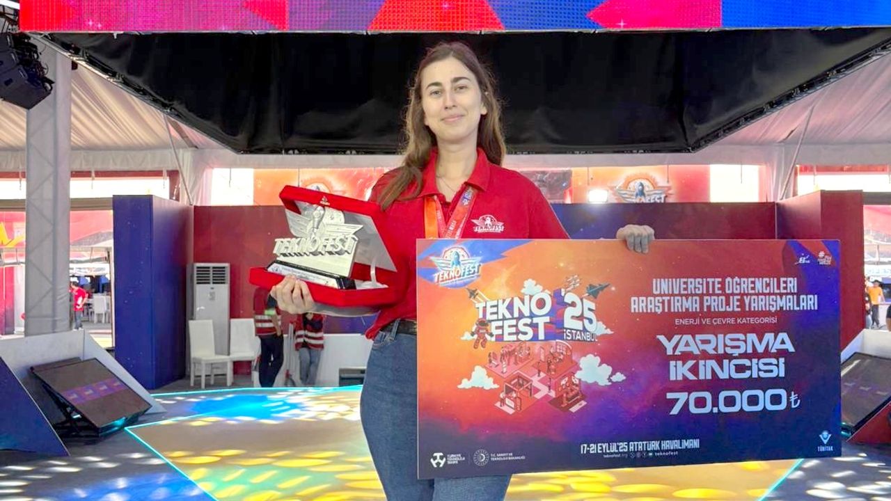 ÇOMÜ EcoSorb Takımı TÜBİTAK 2242 yarışmasında Türkiye ikincisi oldu