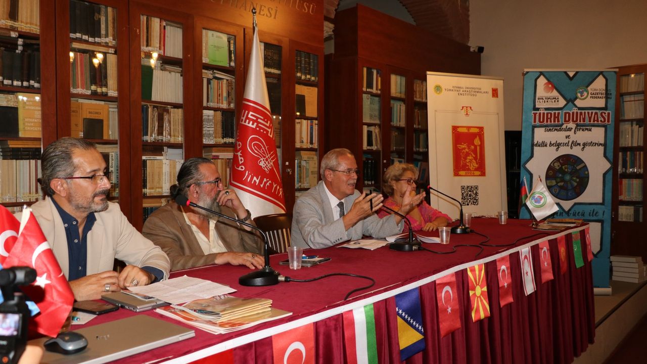 Türk Dünyası Sinemacılar Forumu İstanbul Üniversitesi Türkiyat Araştırmaları Enstitüsünde gerçekleştirildi