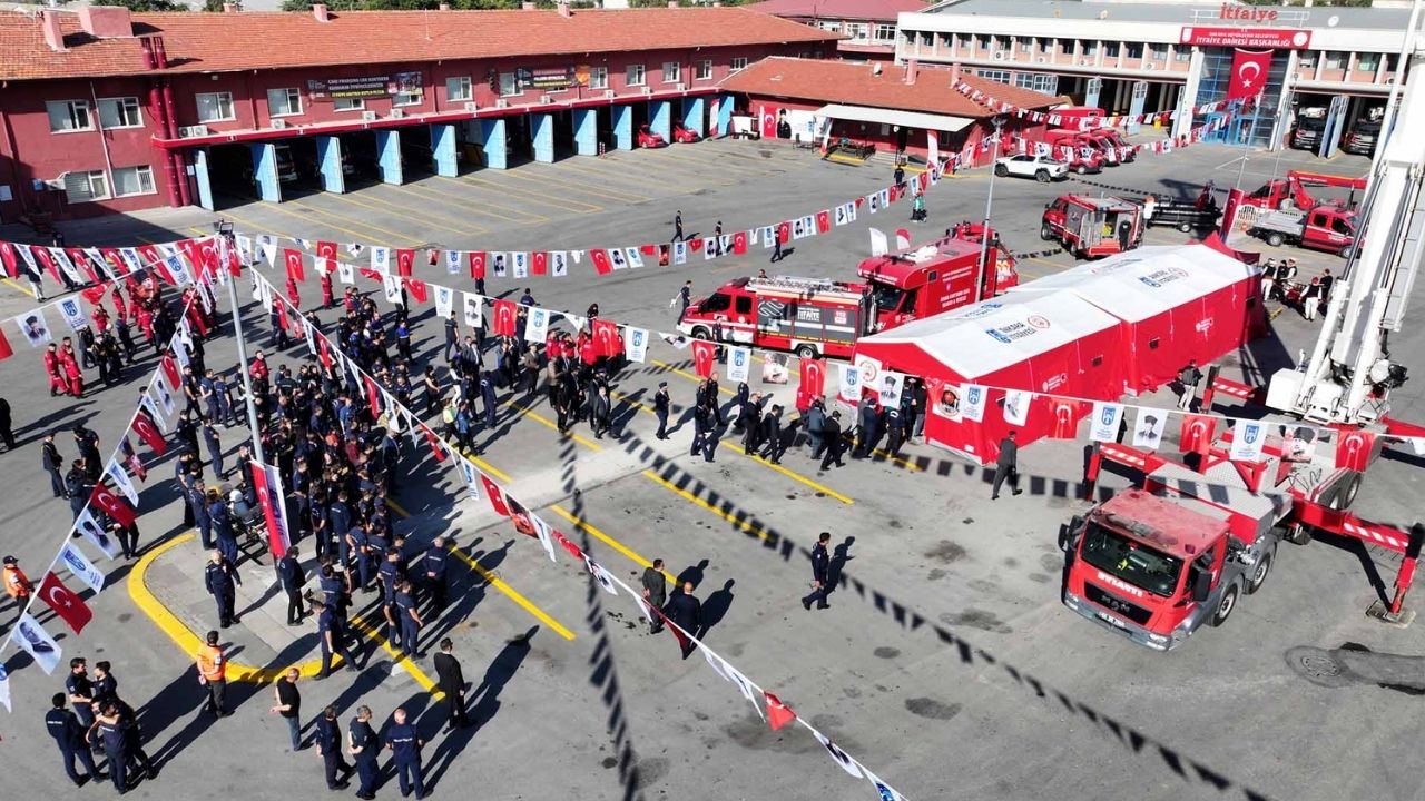 Başkent Ankara’da İtfaiye Haftası coşkusu başladı
