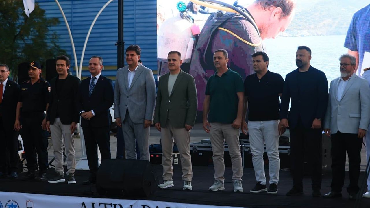 Muğla Valisi Akbıyık, Fethiye’deki Sualtı Görüntüleme Şampiyonası’nın ödül törenine katıldı