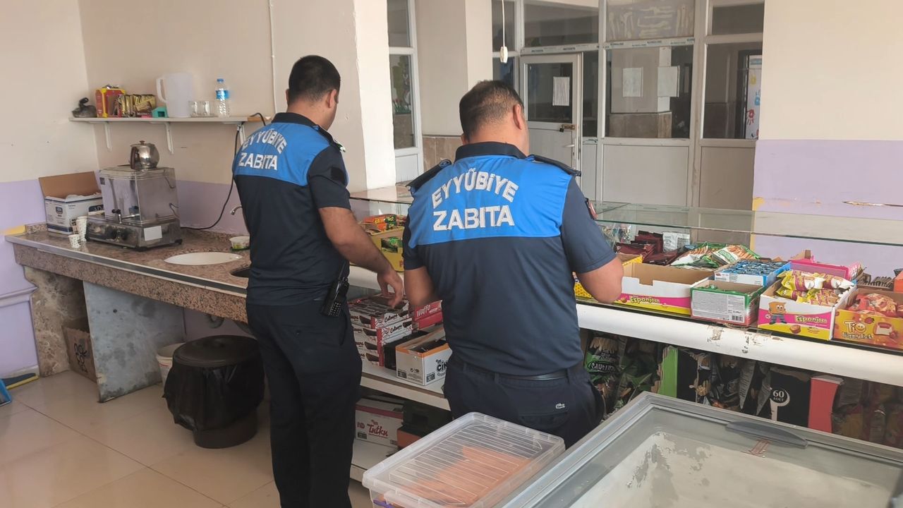 Eyyübiye Belediyesi’nden okul kantinlerinde sıkı denetim