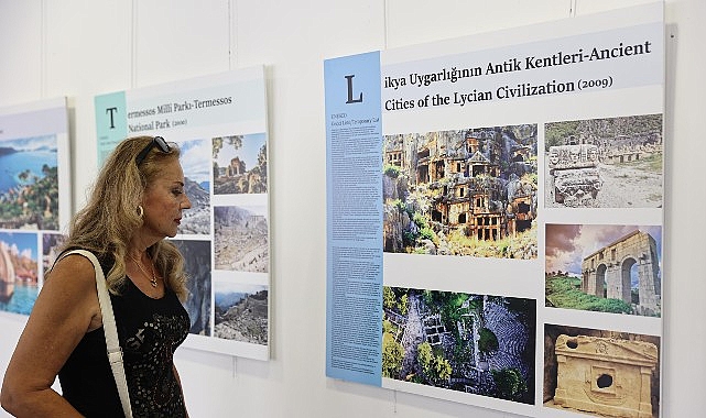 “UNESCO Dünya Miras Listesi’nde Antalya” fotoğraf sergisi açıldı