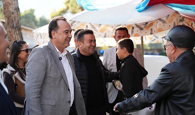 Başkan Dutlulu Kırkağaç’ta Sıcak Asfalt Çalışmalarını İnceledi