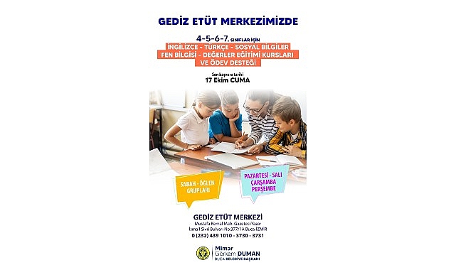 Buca’da her çocuğa eşit eğitim fırsatı