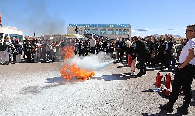 Keçiören Belediyesi’nden Afet ve Yangın Eğitimi