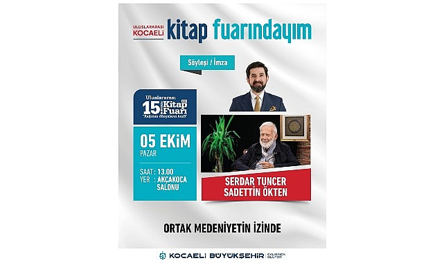 Kitap Fuarı’nın ilk özel oturumu Ökten ile gerçekleşiyor