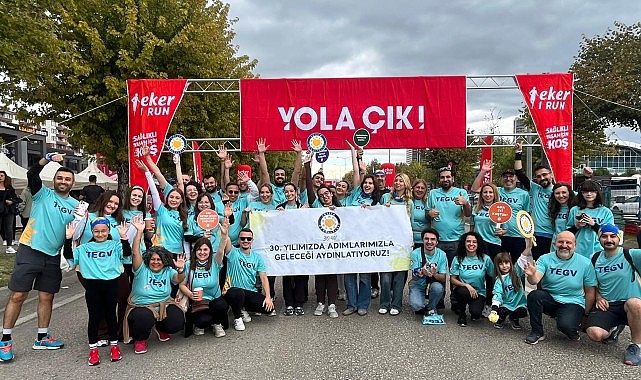 Koşucular Eker I Run’da adımlarını  TEGV çocukları için attı
