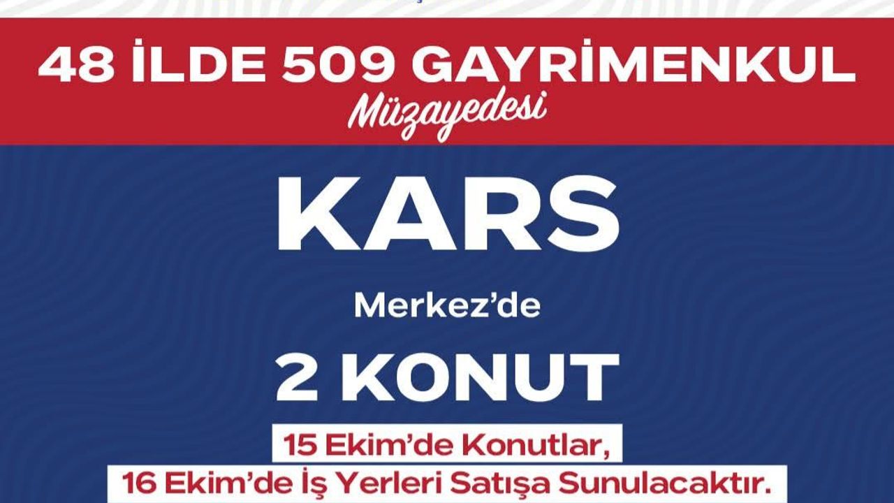 TOKİ’DEN 48 İLDE 509 GAYRİMENKUL SATIŞI
