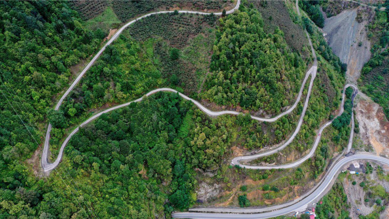 Ordu Mesudiye’ de 200 km yol modern görünüme kavuştu