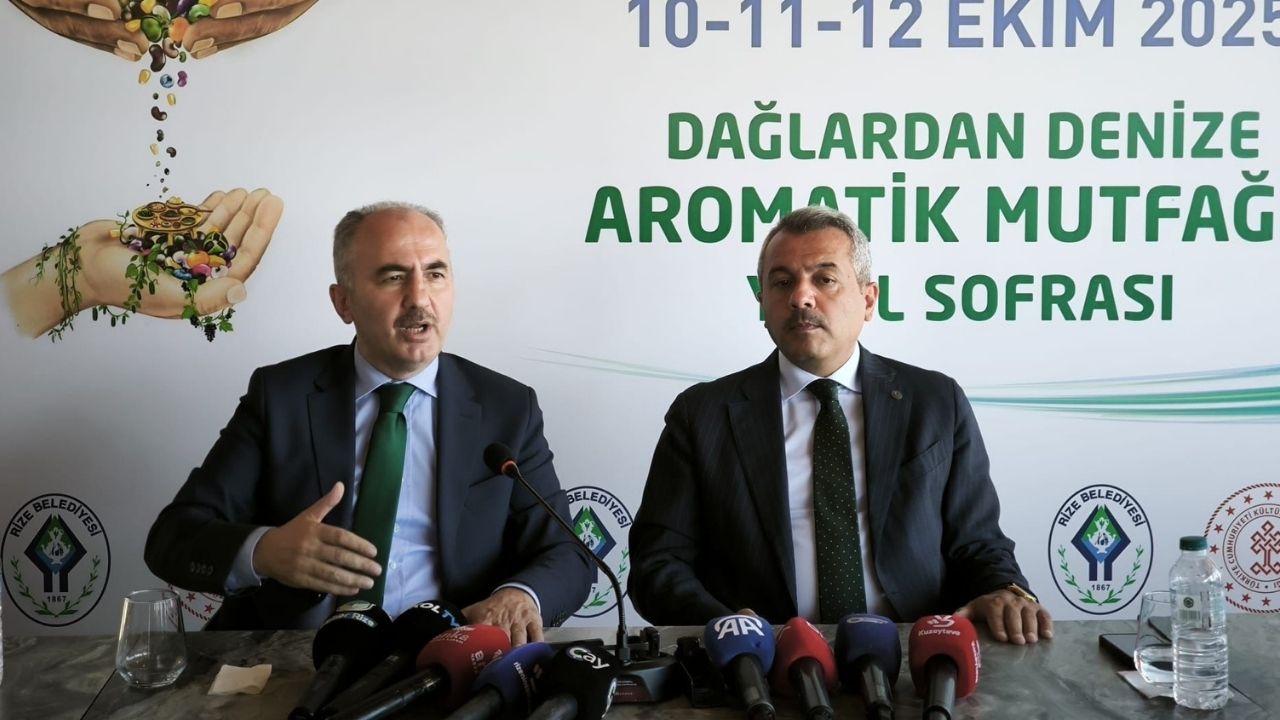 Yerelden zirveye lezzet yolculuğu: Rize, Aromatik Yeşil Sofrasıyla dünya mutfaklarını ağırlayacak