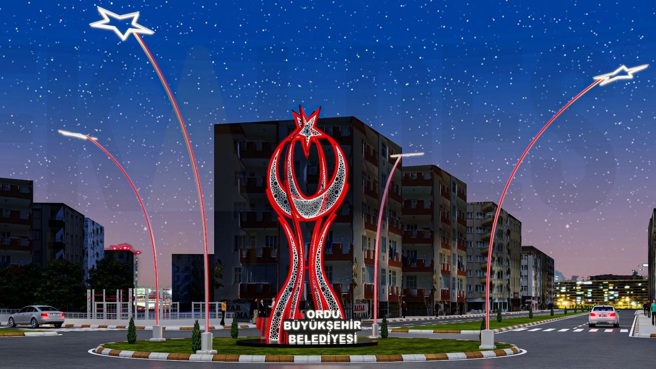 Büyükşehirden kente estetik katan çalışma