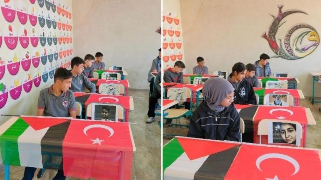 Kars’ta da Gazze ve Filistin için farkındalık etkinlikleri düzenlendi