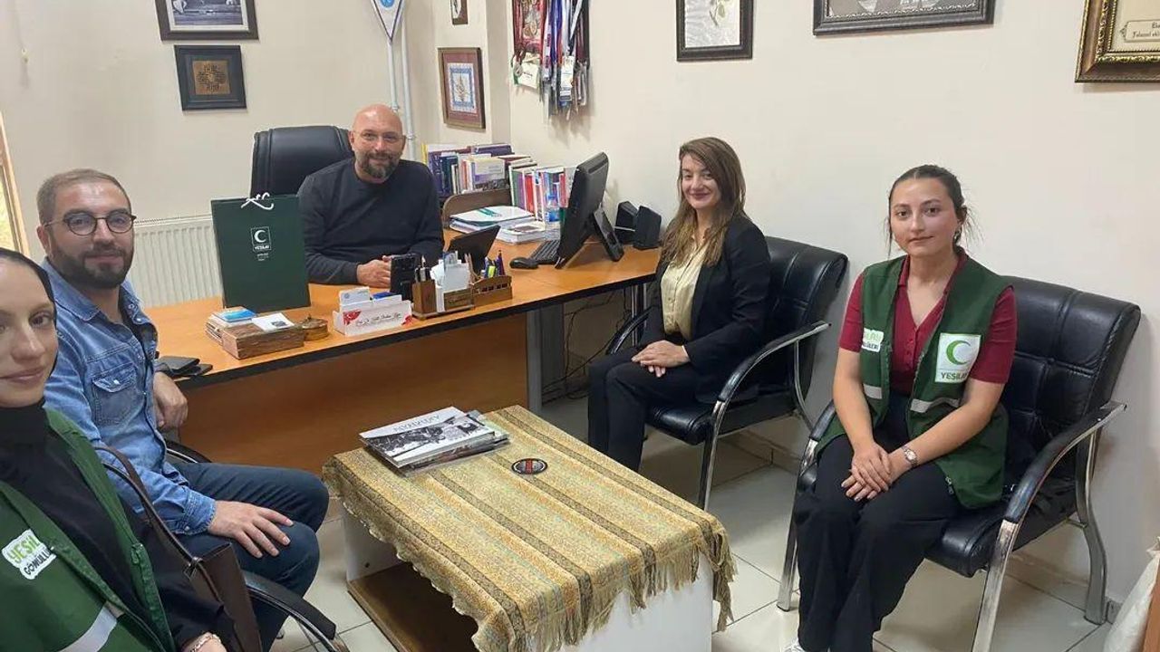 Yeşilay Kars Şubesi’nden Kafkas Üniversitesi’ne anlamlı ziyaret