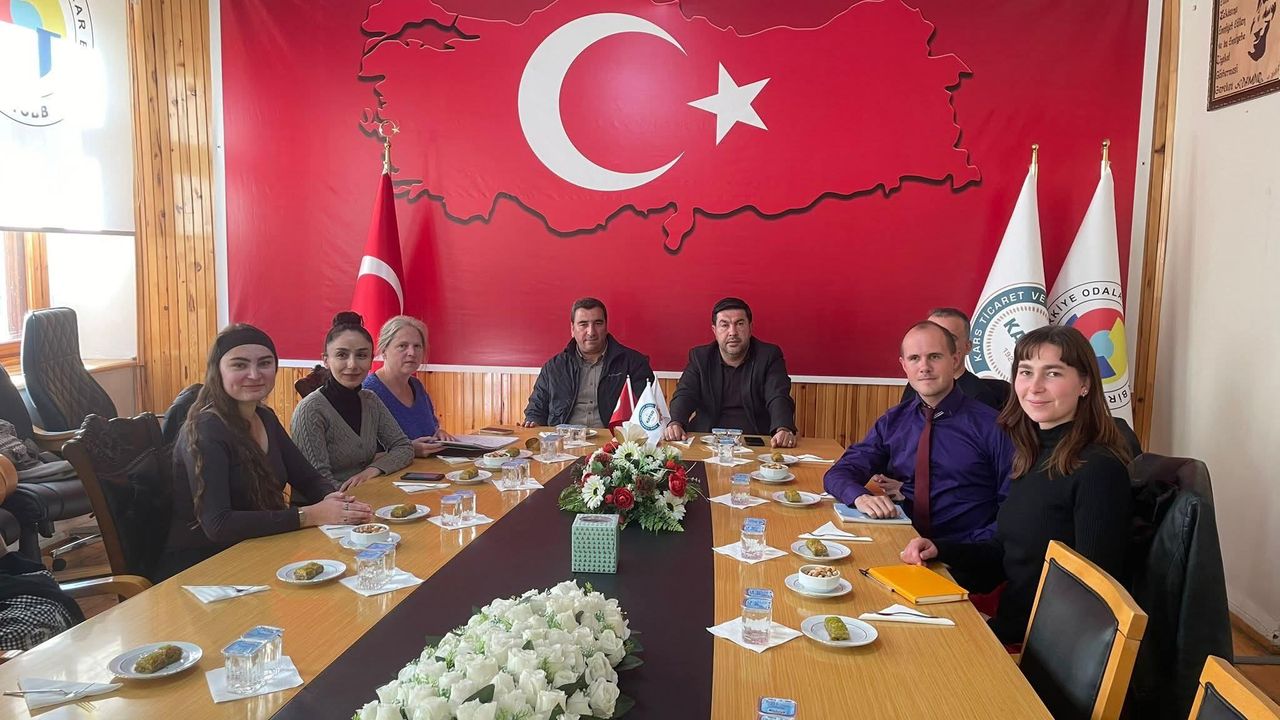 IFRI Heyetinden Kars Ticaret ve Sanayi Odası’na ziyaret