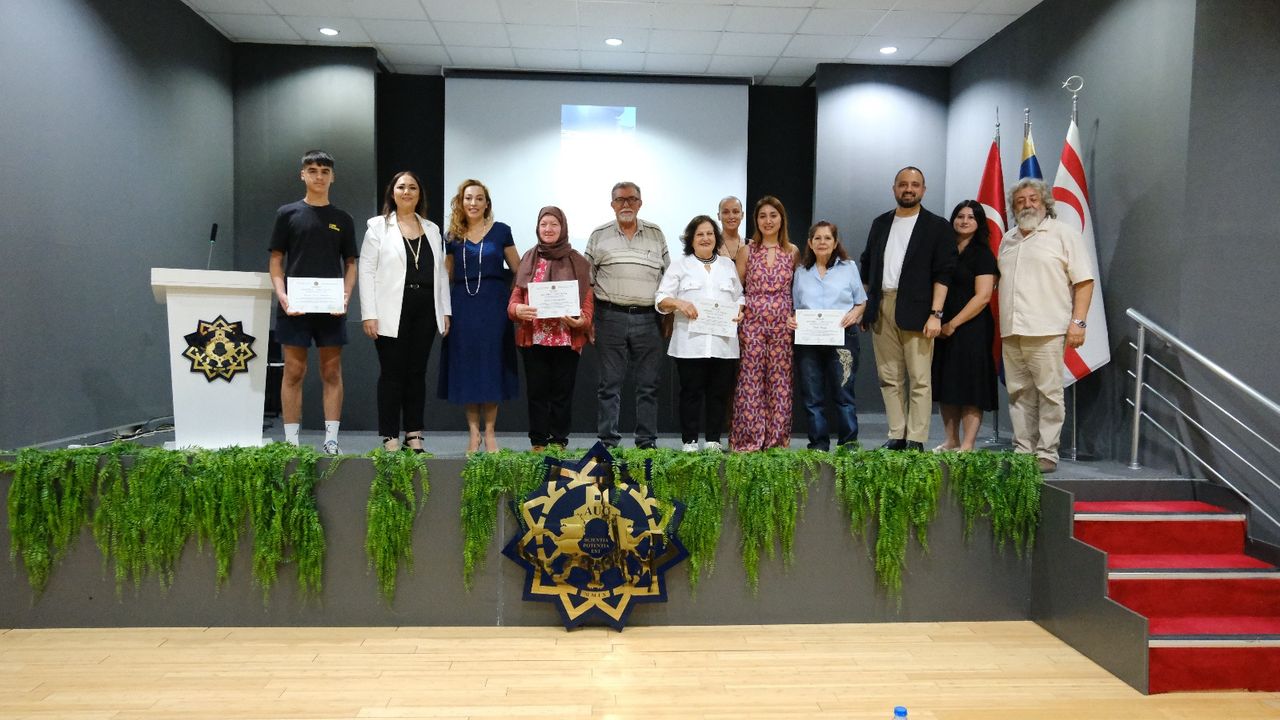 KAÜSEM 2025 yaz dönemi sertifika töreni gerçekleştirildi