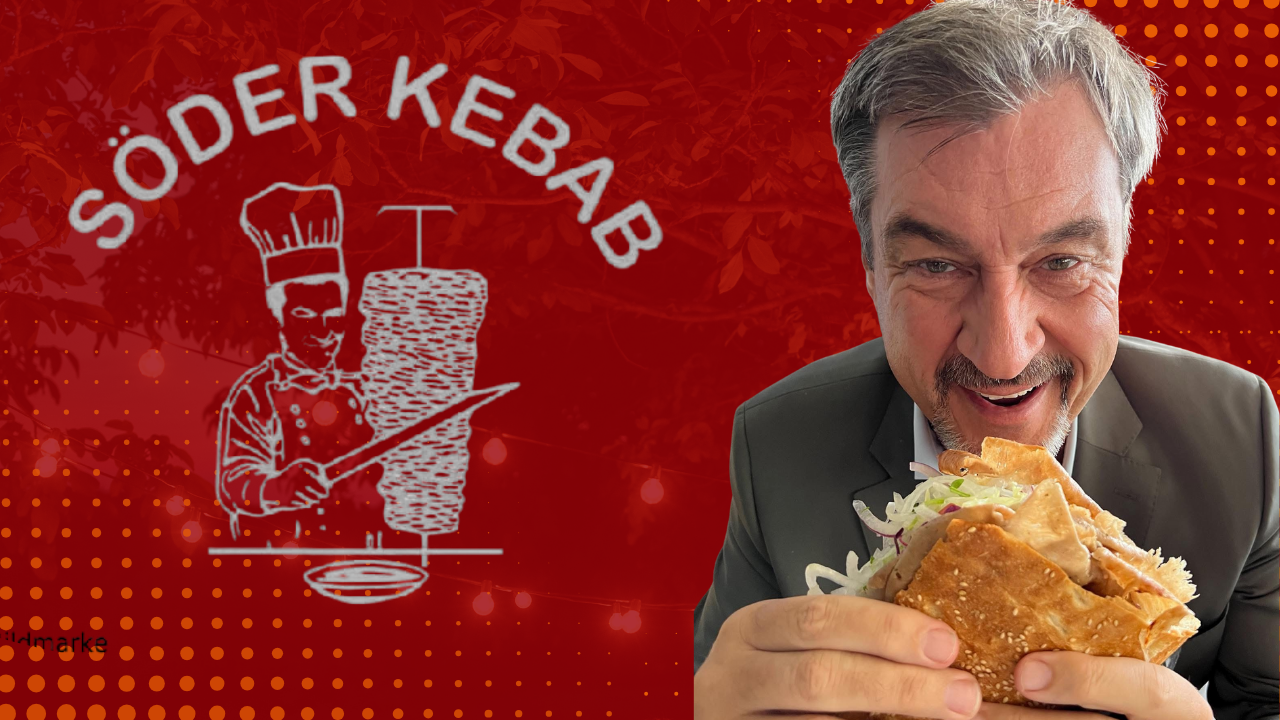 Markus Söder’in döner sevgisi markalaştı: “Söder Kebab” resmen tescillendi
