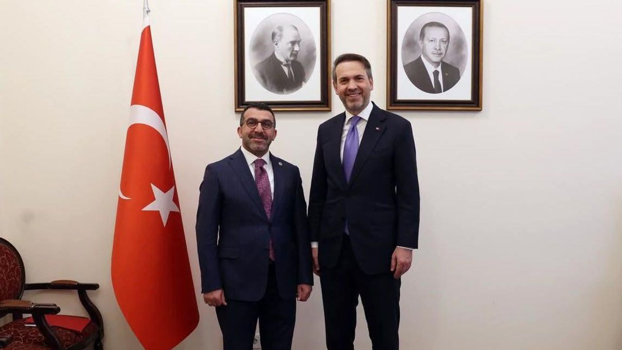 Milletvekili Adem Çalkın’dan Enerji ve Tabii Kaynaklar Bakanı’na ziyaret