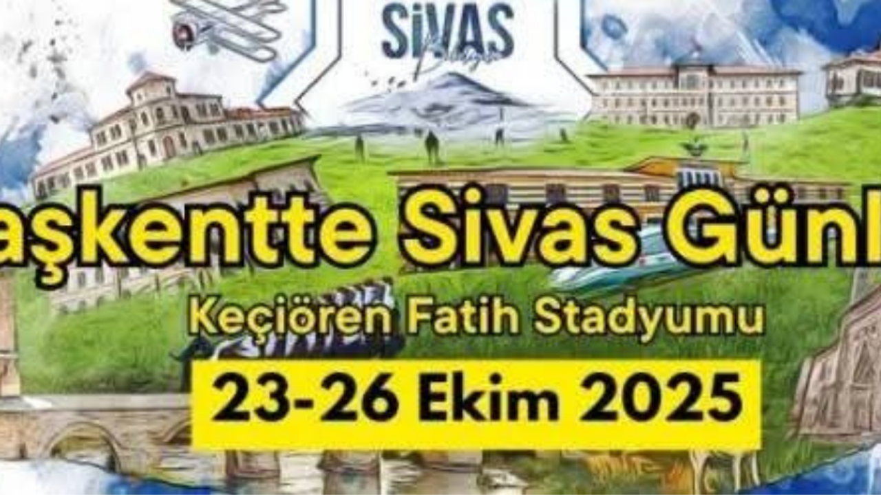 ra’da Başkent’te Sivas Tanıtım Günleri için gün sayıyor