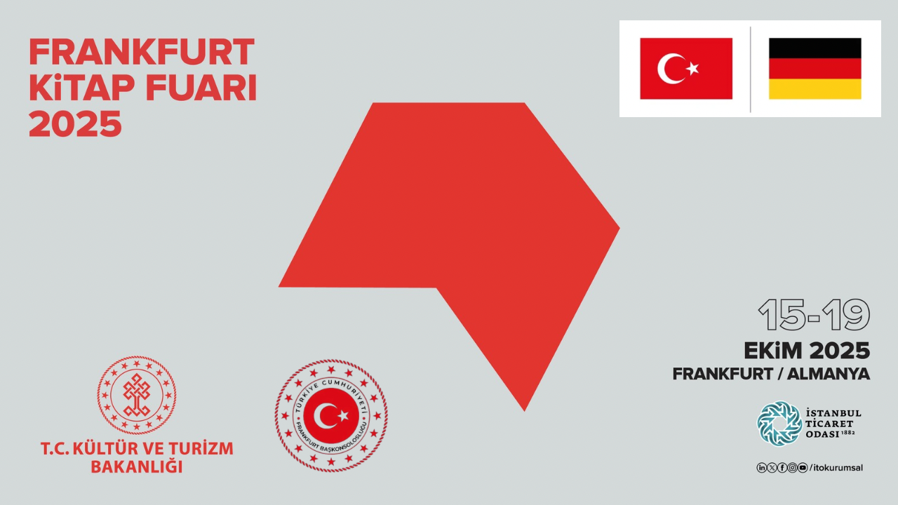 Frankfurt Kitap Fuarı 2025’te Türkiye rüzgârı esecek