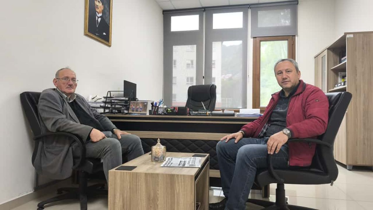 Muhabiri Özcan’dan Türkmen’e ziyaret