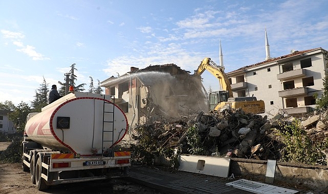 Turgutalp Kentsel Dönüşümde 2. Ve 3. Etap Yıkımları Başladı